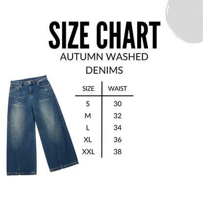 AUTUMN WASHED DENIMS